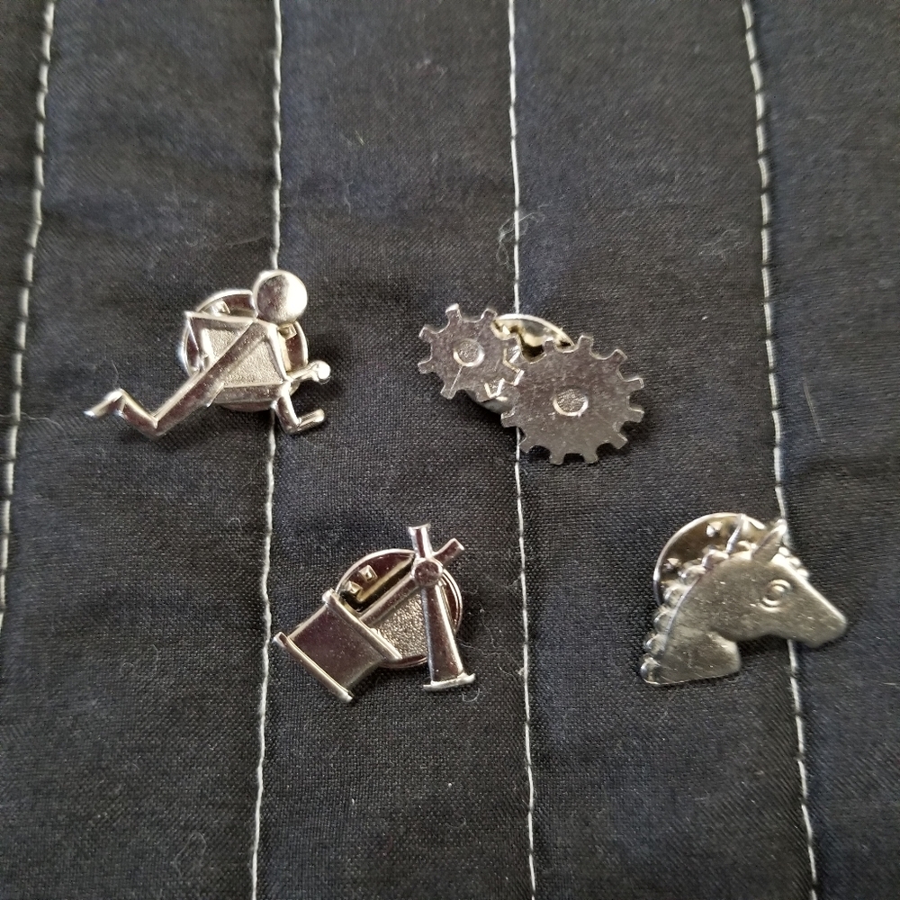 Four Vintage 70's Boy Scouts Of America Webelos Activity Pins